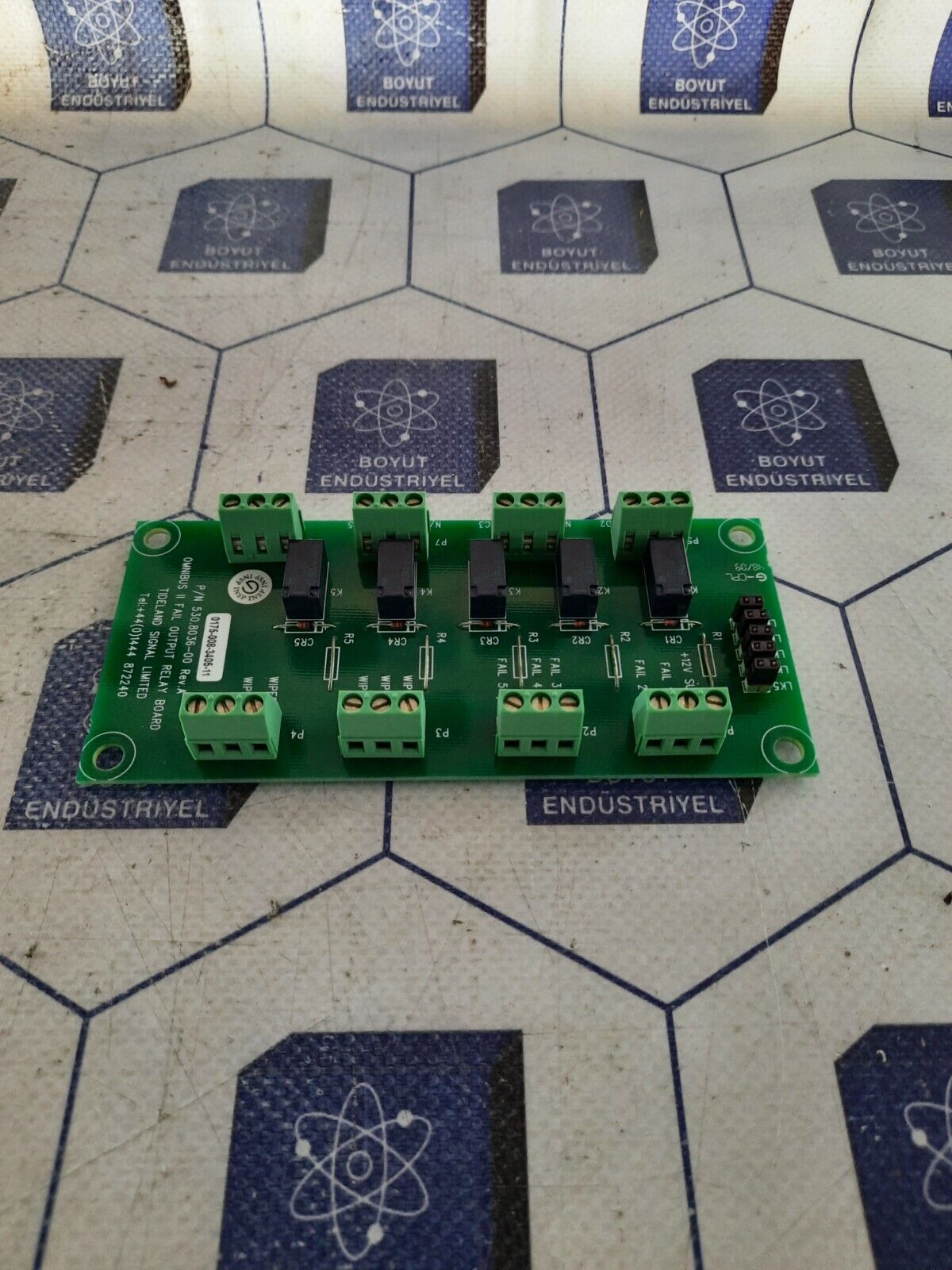 OMNIBUS 530.8036-00 REV.A FAIL OUTPUT RELAY BOARD