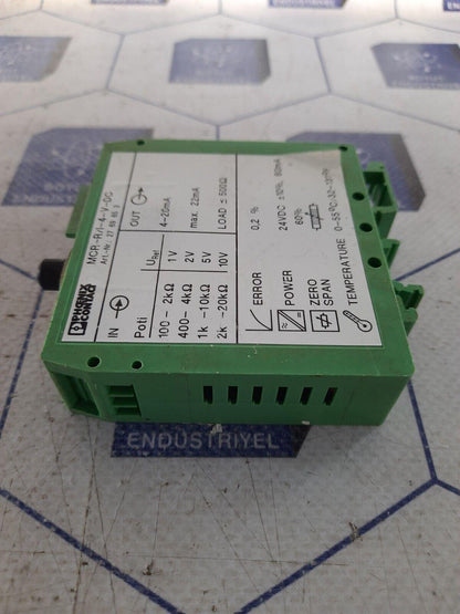 Phoenix Contact MCR-R/I-4-V-DC (2769653) Resistance Transducer