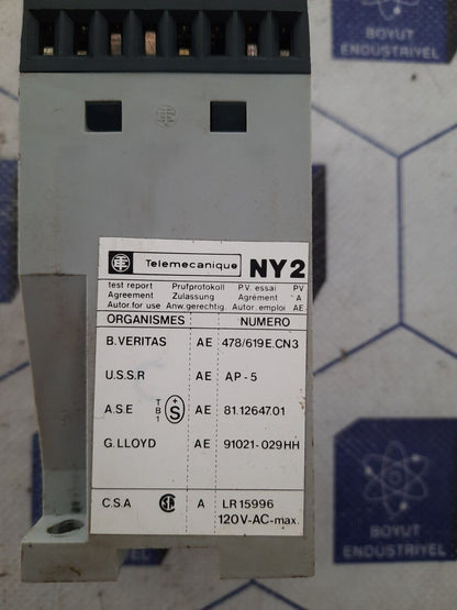 TELEMECANIQUE NY2 B31 SAFETY BARRIER RELAY