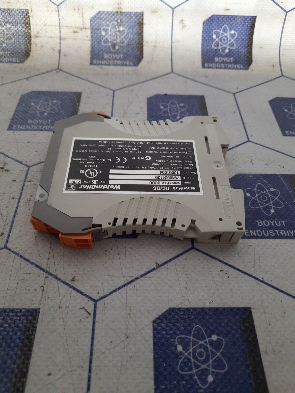 Weidmuller wavePak DCDC 7940024139 Rev A.7 s/w:2.00 Signal Isolator