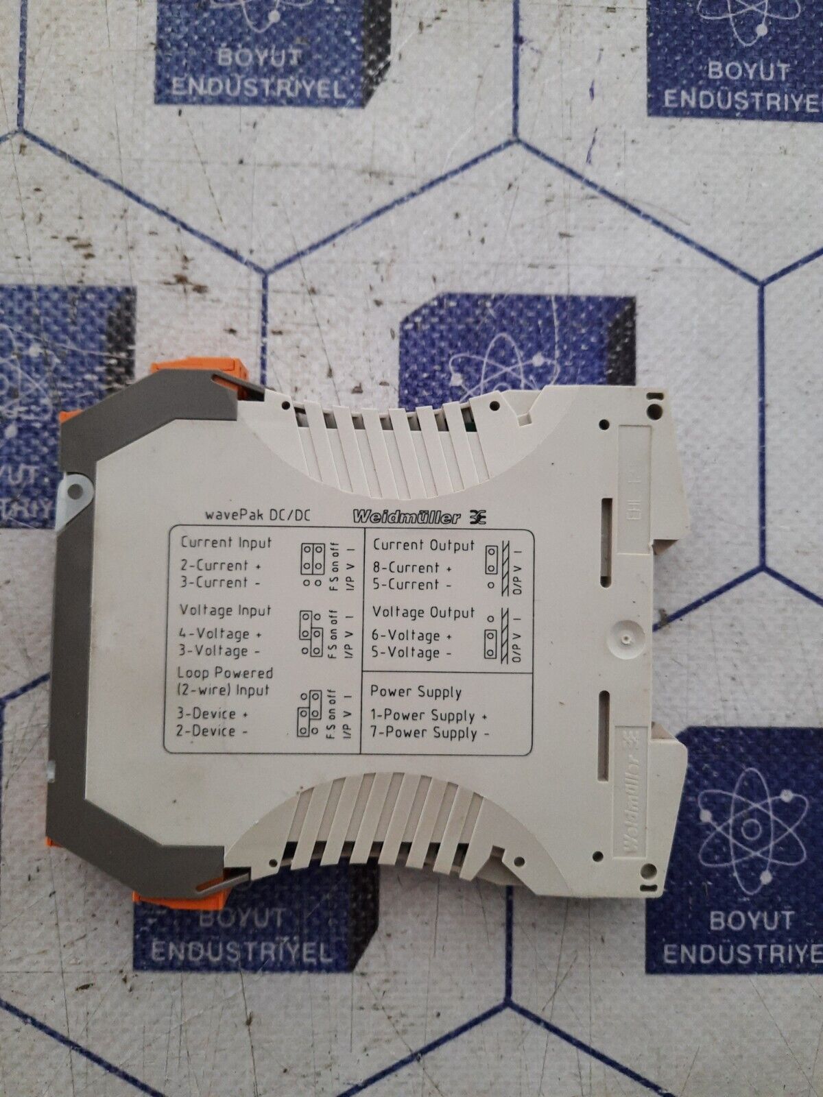 Weidmuller wavePak DCDC 7940024139 Rev A.7 s/w:2.00 Signal Isolator