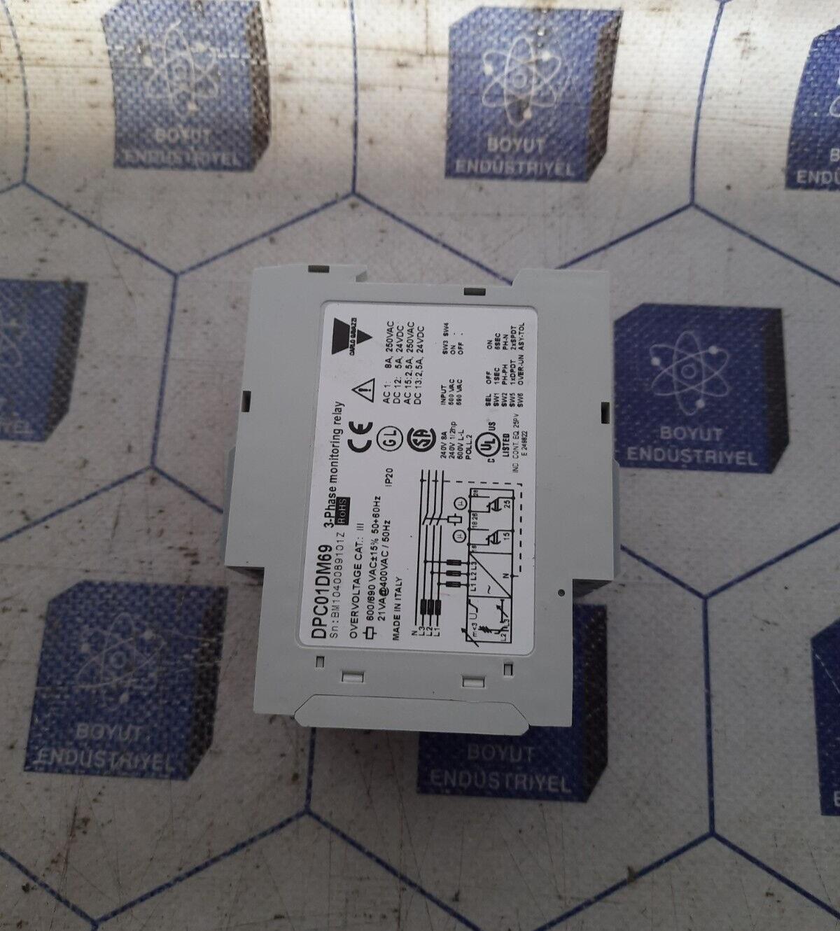 Carlo Gavazzi DPC01DM69 3-Phase monitoring relay