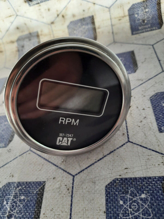 CATERPILLAR CAT 197-7347 DIGITAL RPM TACHOMETER
