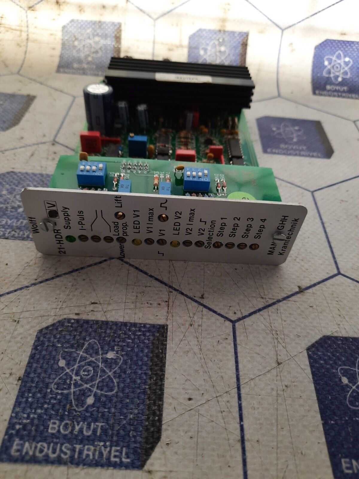 Wolff 21-HDR Control Unit Current Electronic Board