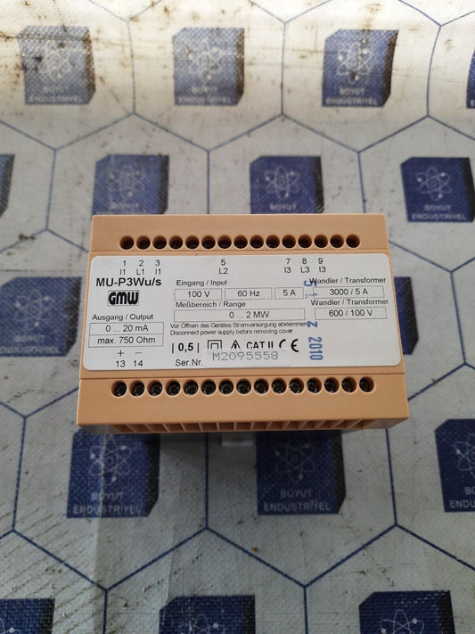 GMW MU-P3WU/S TRANSFORMER