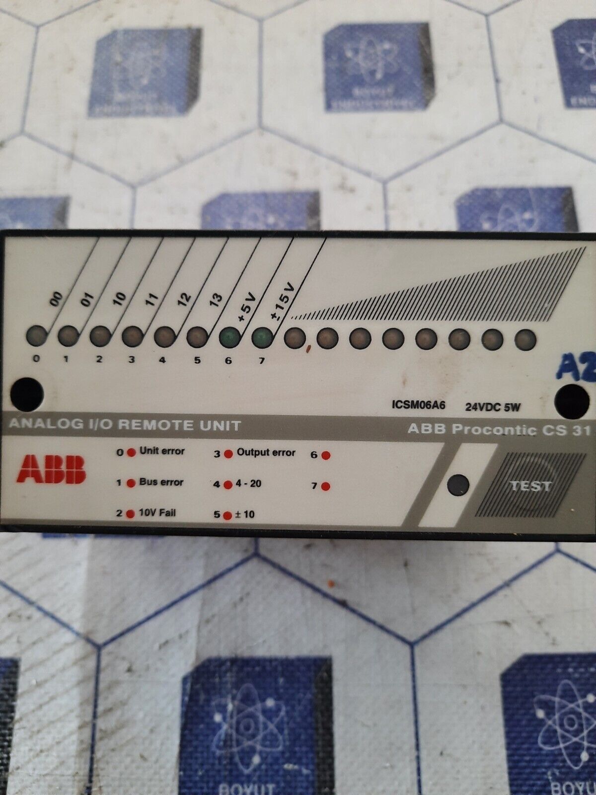 ABB ICSM06A6 PROCONTIC CS 31 ANALOG I/O REMOTE UNIT