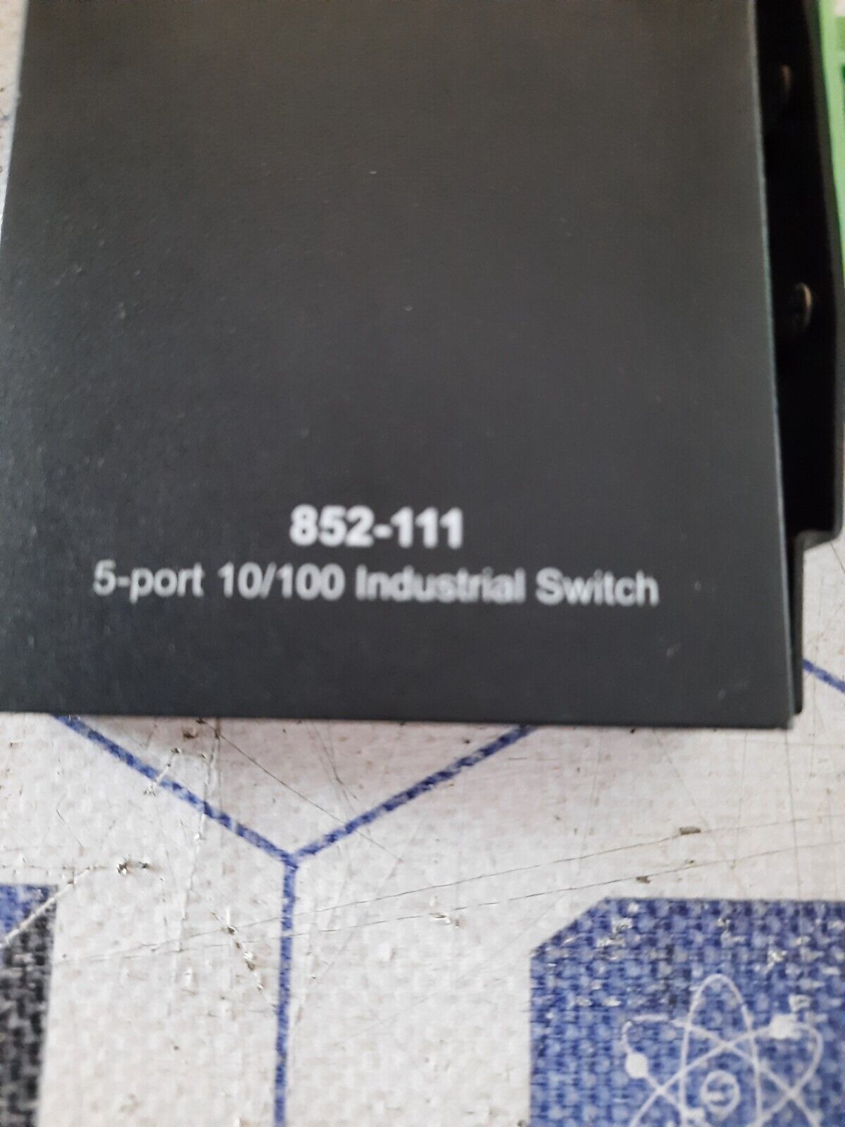 WAGO 852-111 5-port 10/100 Industrıal Switch