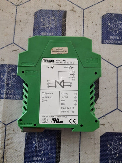 PHOENIX CONTACT PI/Ex-ME ART.NR:2835545 SIGNAL ISOLATOR REPEATER POWER SUPPLY