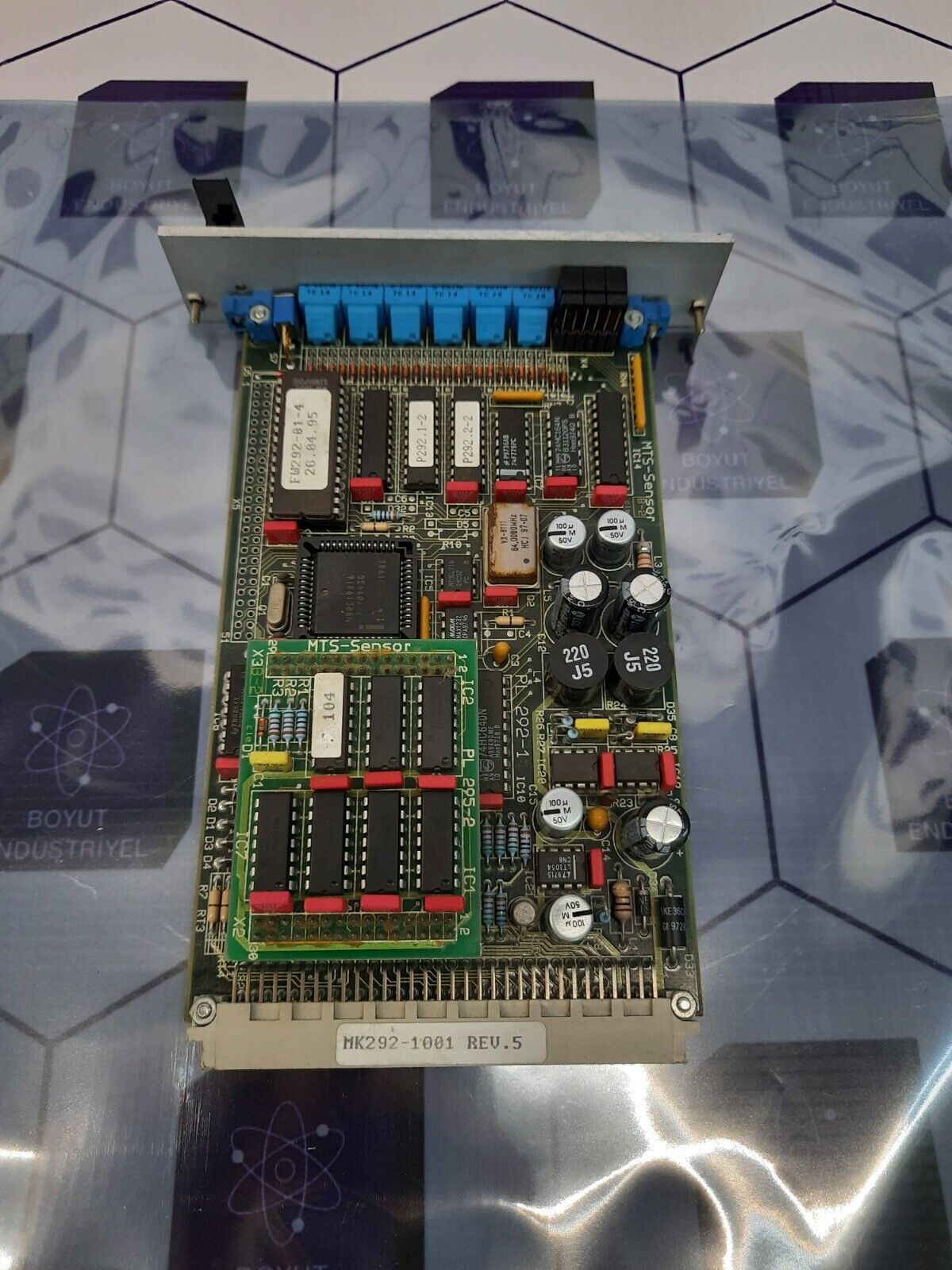 MTS Temposonics MK 292 MK292-1001 REV.5 Digital Position Sensor Output Module