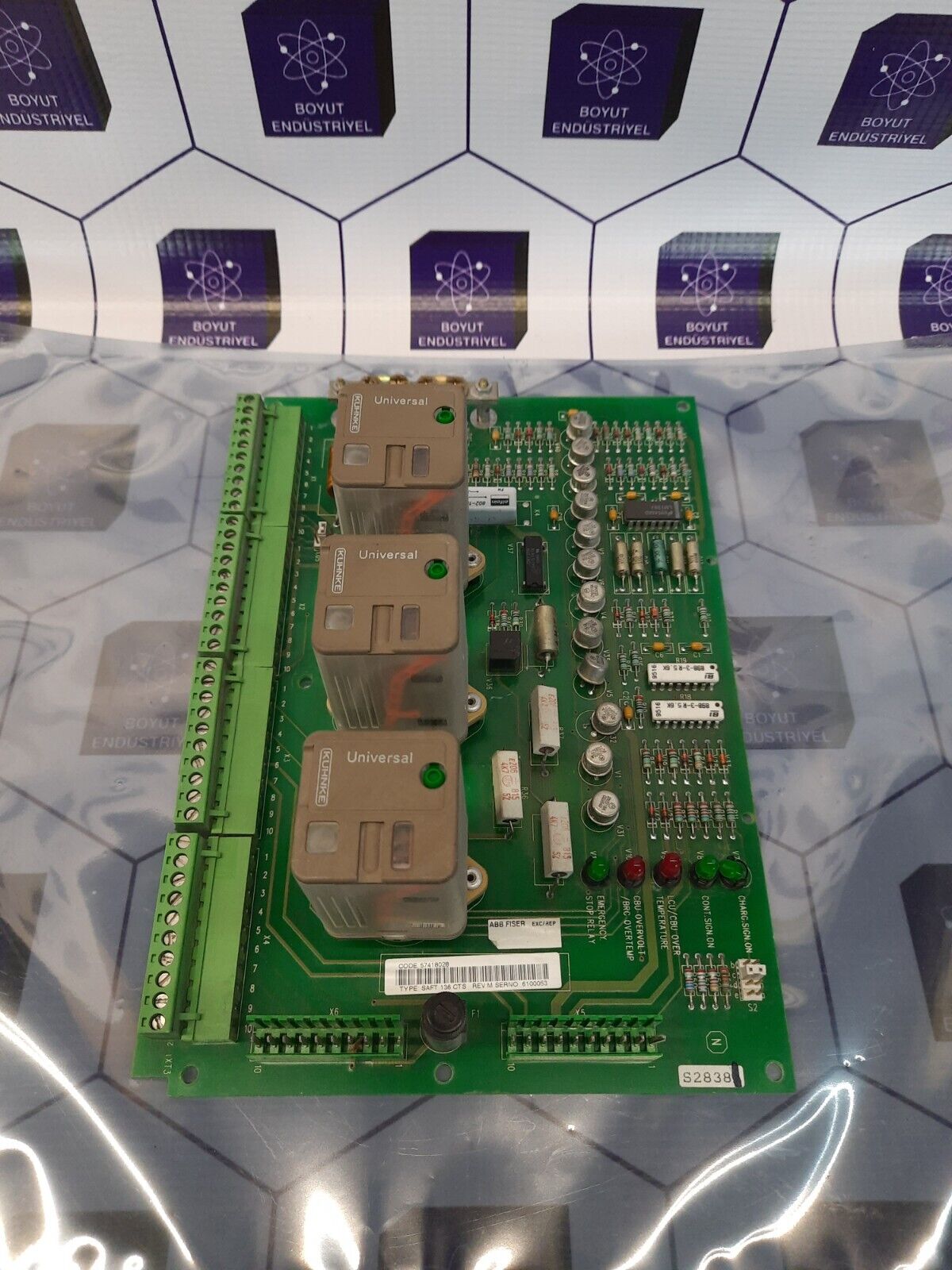 ABB SAFT 136 CTS REV.M CODE:57418028 5761042-5N