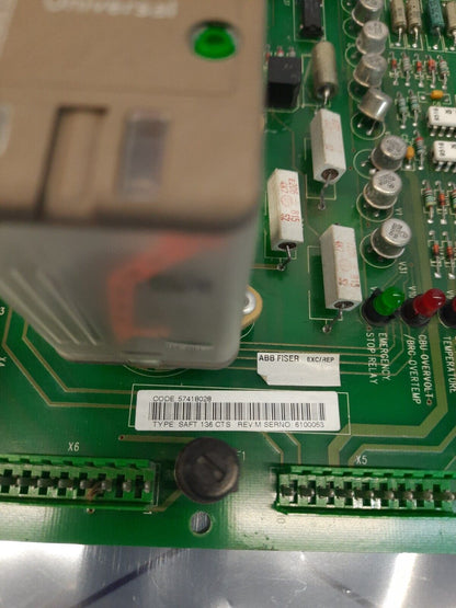 ABB SAFT 136 CTS REV.M CODE:57418028 5761042-5N