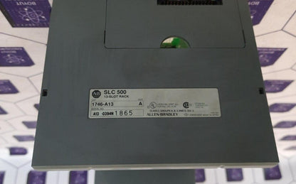 ALLEN BRADLEY 1756-A13 SER.B  SLC500 13 SLOT RACK