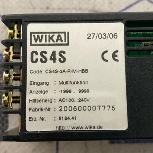 WIKA CS4S /CS4S-3A-R/M-HBB Temperaturregler