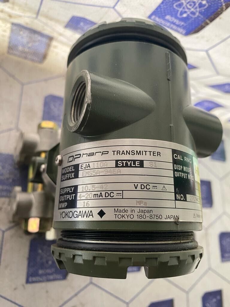 Yokogawa EJA110A Differential Pressure Transmitter