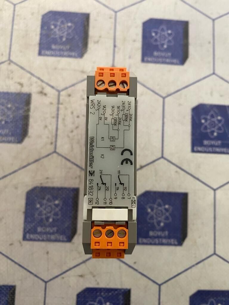 WEIDMULLER 841832 WRS2 24VUC/230VAC RELAY MODULE