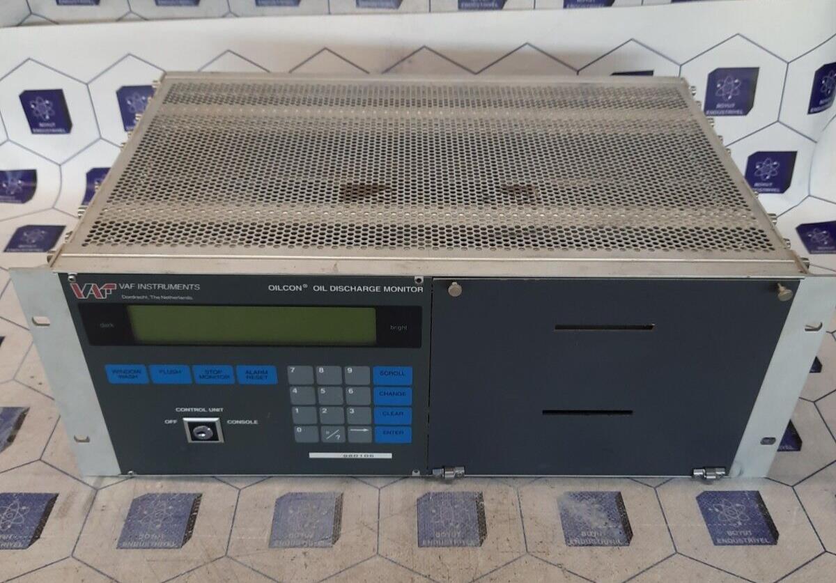 VAF INSTRUMENTS 980105 OİL DISCHARGE MONITOR