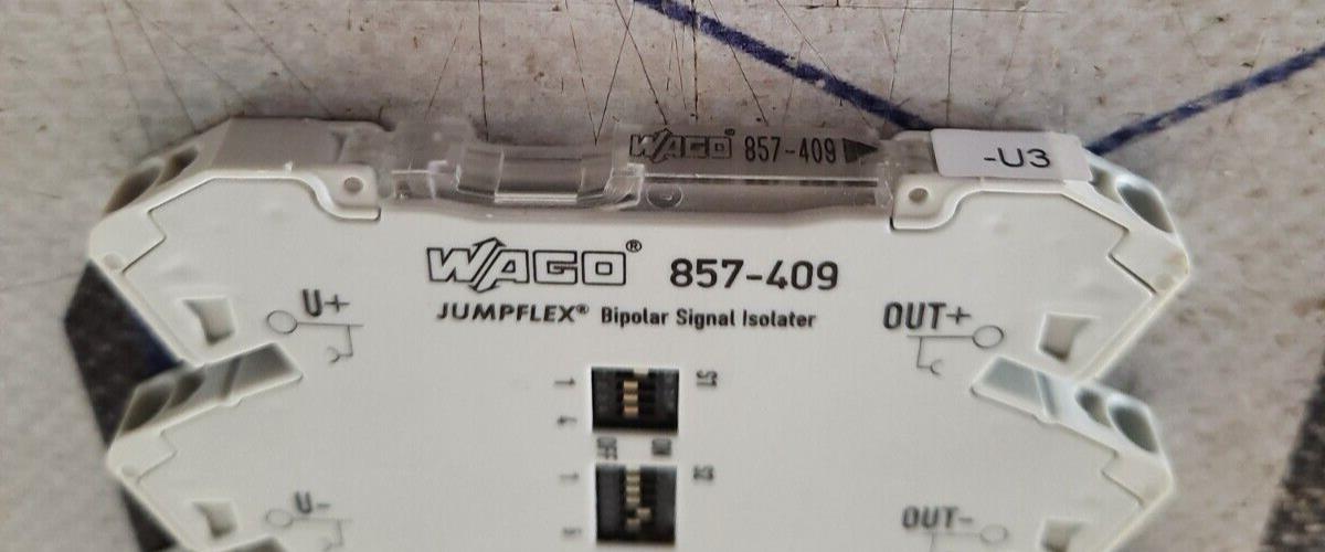 WAGO 857-409 Bipolar Sıgnal Isolater