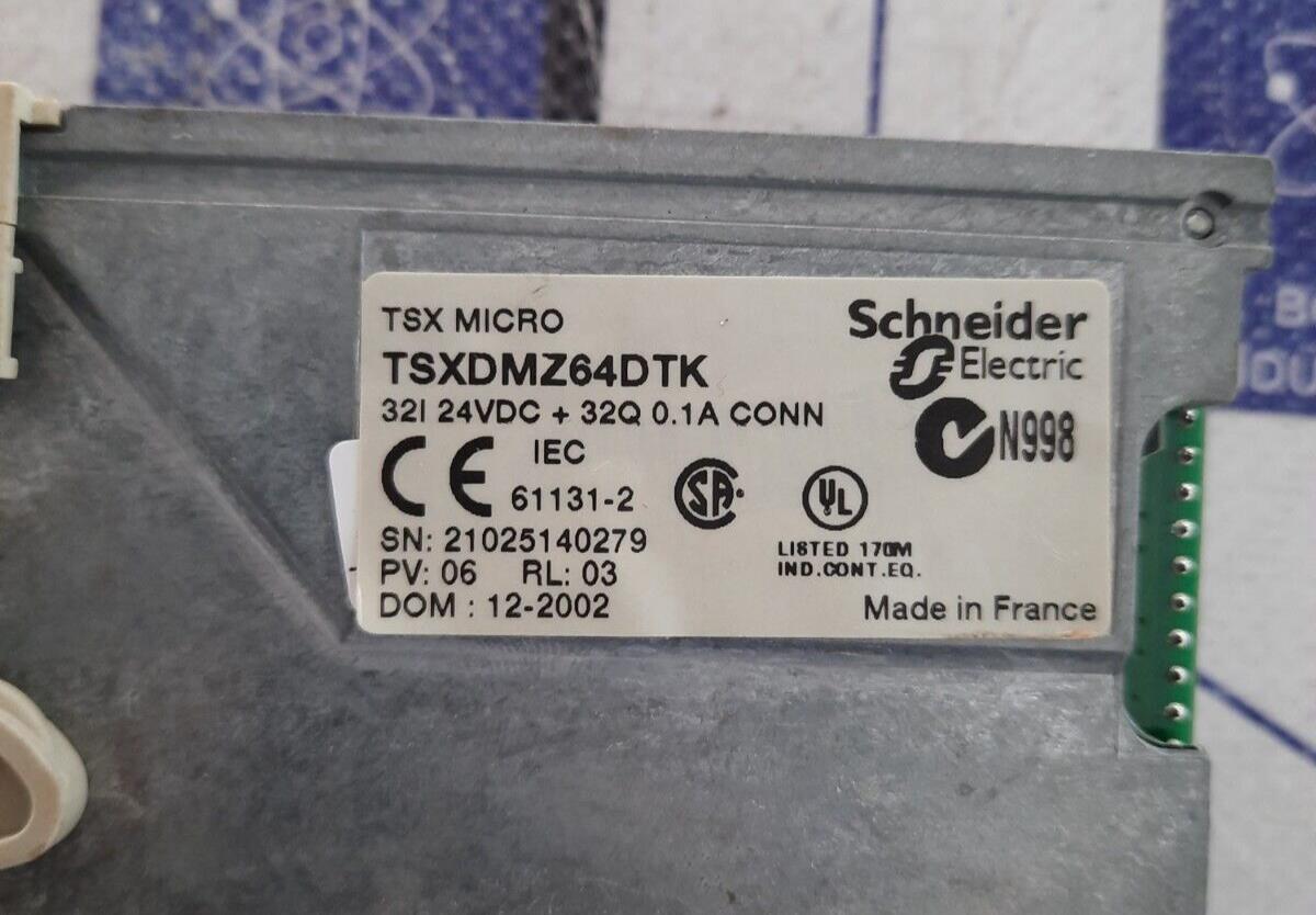 SCHNEIDER ELECTRIC TSXDMZ64DTK Tsx Micro I/O Solid State Module