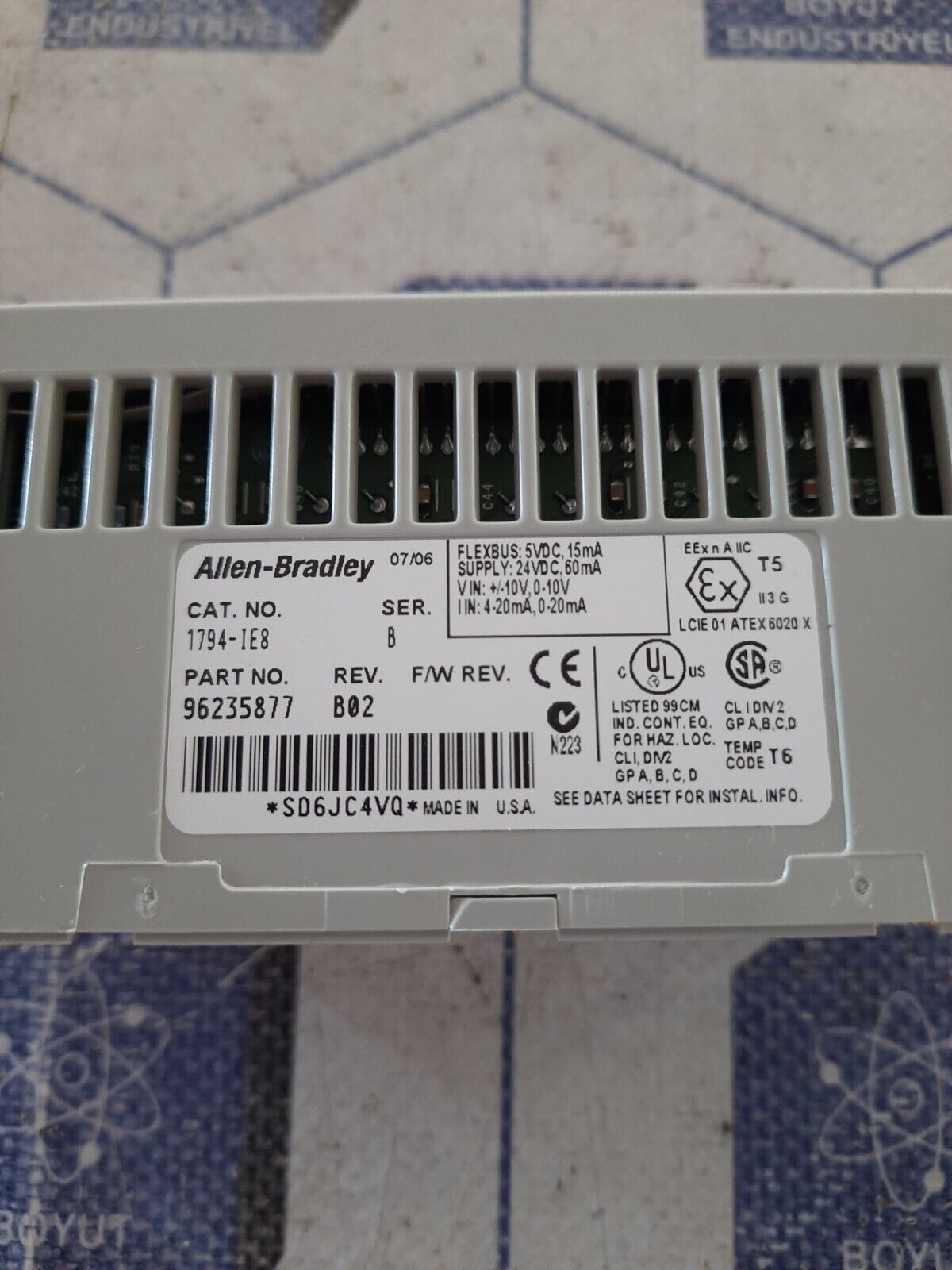 Allen Bradley 1794-IE8 /B Flex Analog Input Module