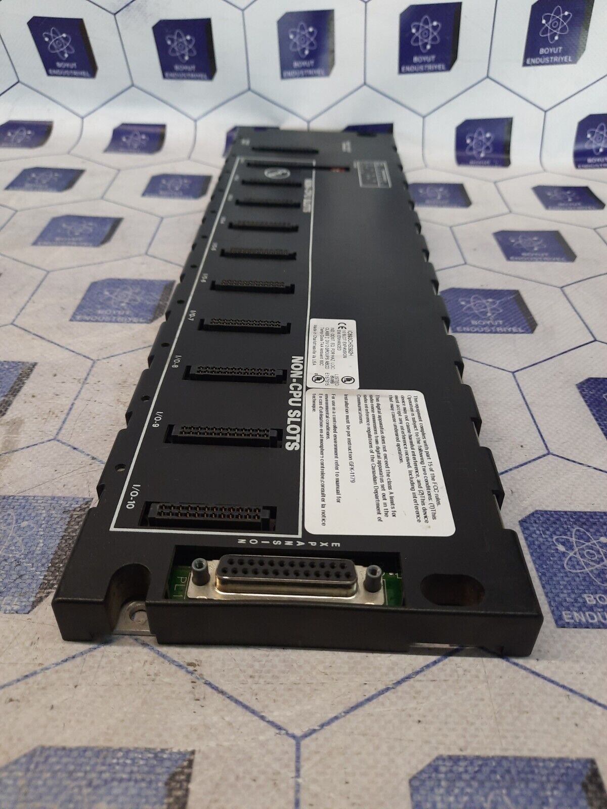 Ge Fanuc IC693CHS392H 10 Slot Expansion Base