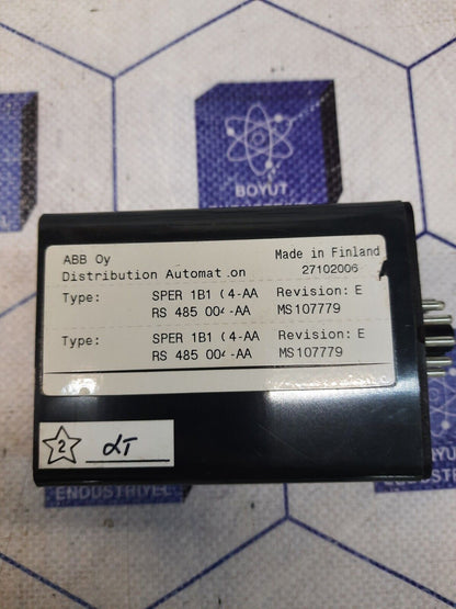 ABB SPER 1B1 C4 Circuit Supervision Relay With Base