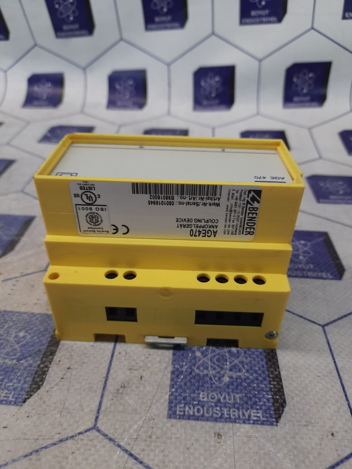 BENDER AGE470 COUPLING DEVICE