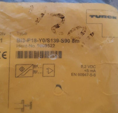 TURCK BI3-P18-YO-S139-S90 PROXIMITY SENSOR