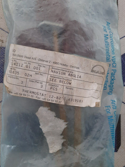 MAN VK 4251  / 12-82IC 31918 THERMOSTAT