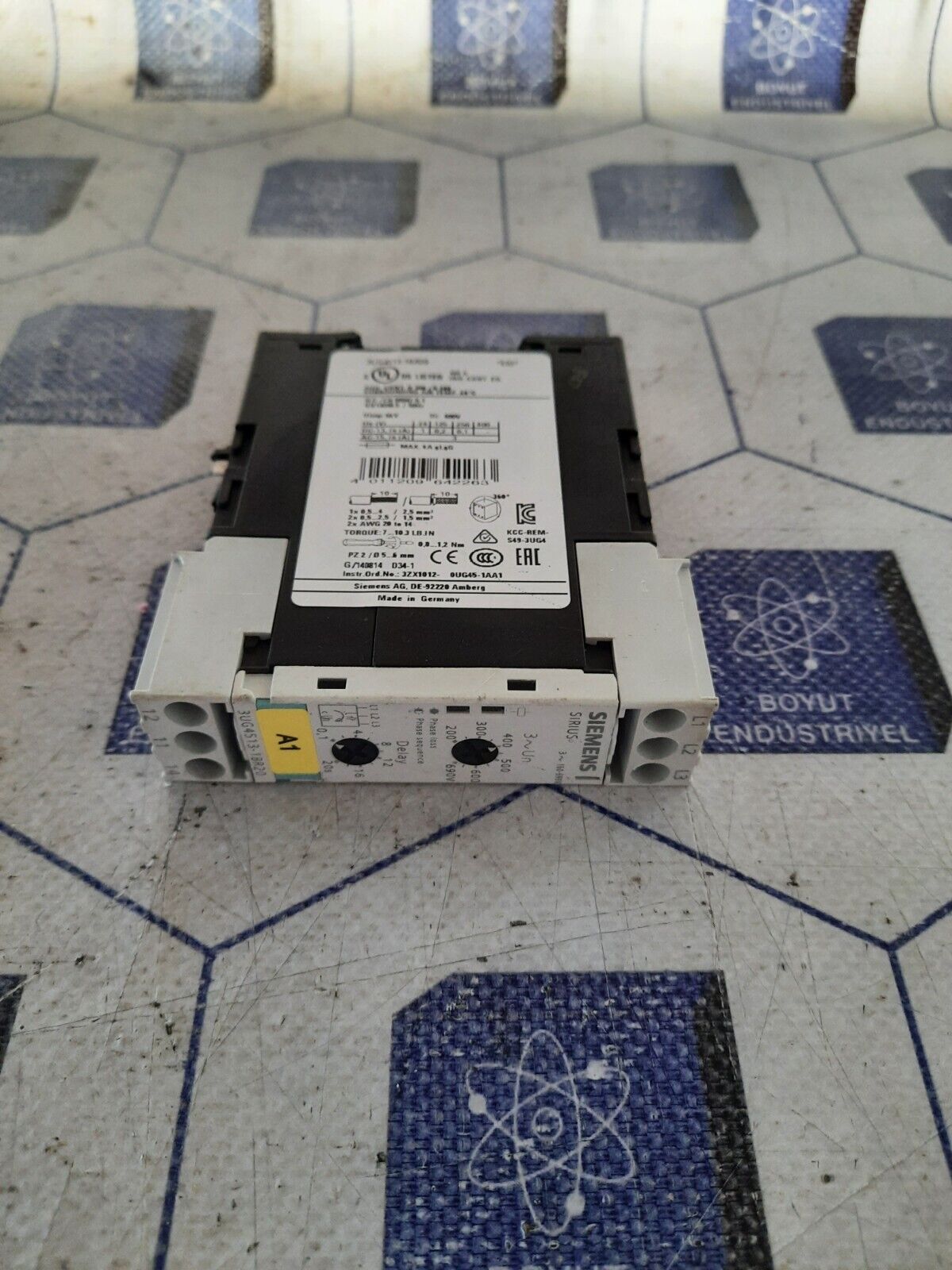 SIEMENS 3UG4513-1BR20 Phase Sequence Relay