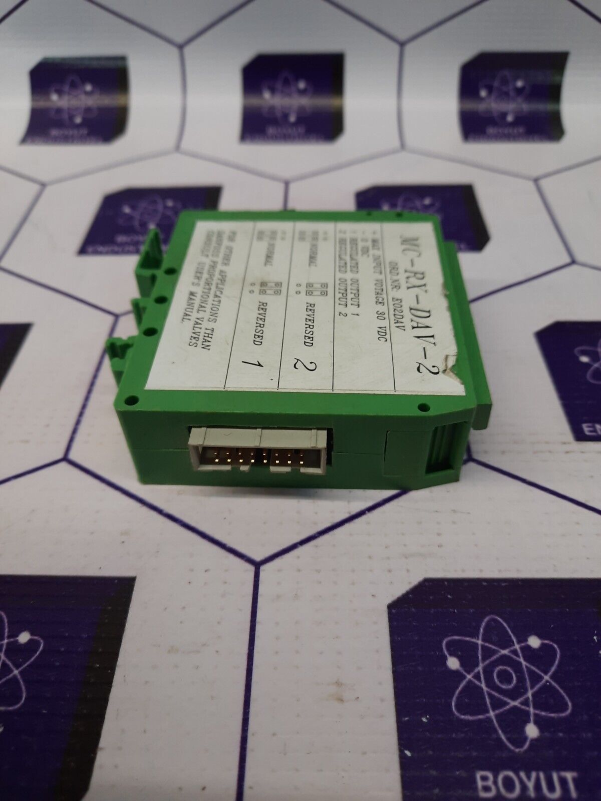 Micro-Control AS MC-RX-DAV-2 Ord.Nr:E02DAV Electronic Housing Enclosure