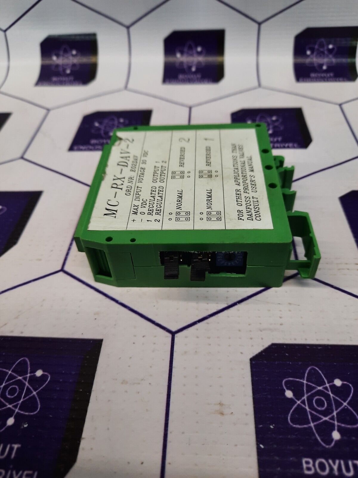 Micro-Control AS MC-RX-DAV-2 Ord.Nr:E02DAV Electronic Housing Enclosure