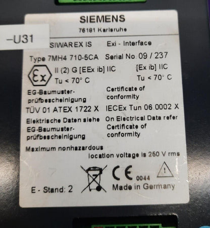 SIEMENS 7MH4-710-5CA Barrier