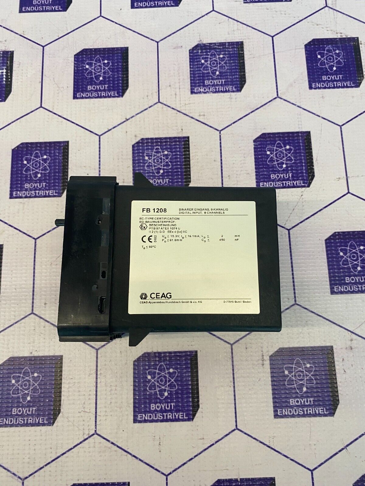 CEAG FB 1208 DIGITAL INPUT, 8 CHANNELS