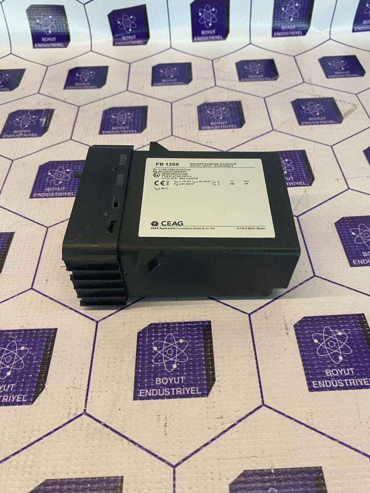 CEAG FB 1208 DIGITAL INPUT, 8 CHANNELS