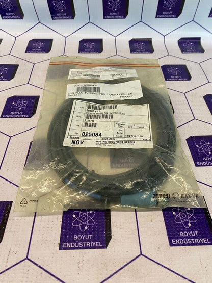 NOV 80560+71 Din Plug For Regal Pos. Transducer Angle