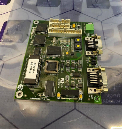 HERNIS SCAN SYSTEMS HE400COM REV.H CARD