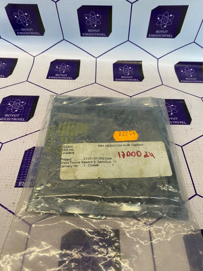 HERNIS SCAN SYSTEMS HE400COM REV.H CARD