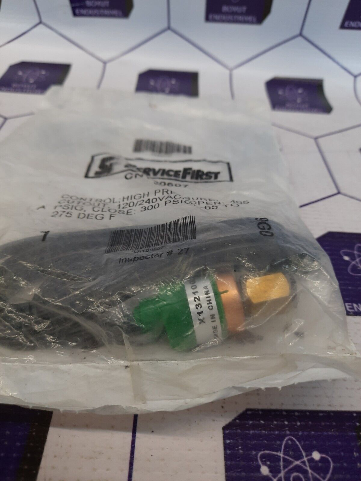 OEM Trane American Standard  2UB75W / X13210029030 High Pressure Control