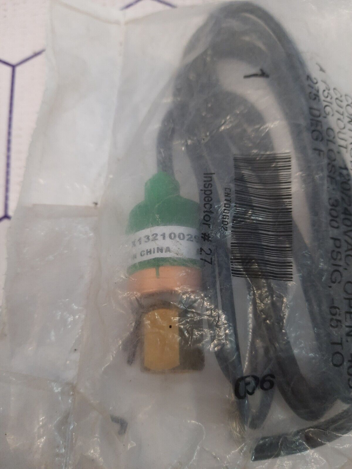 OEM Trane American Standard  2UB75W / X13210029030 High Pressure Control