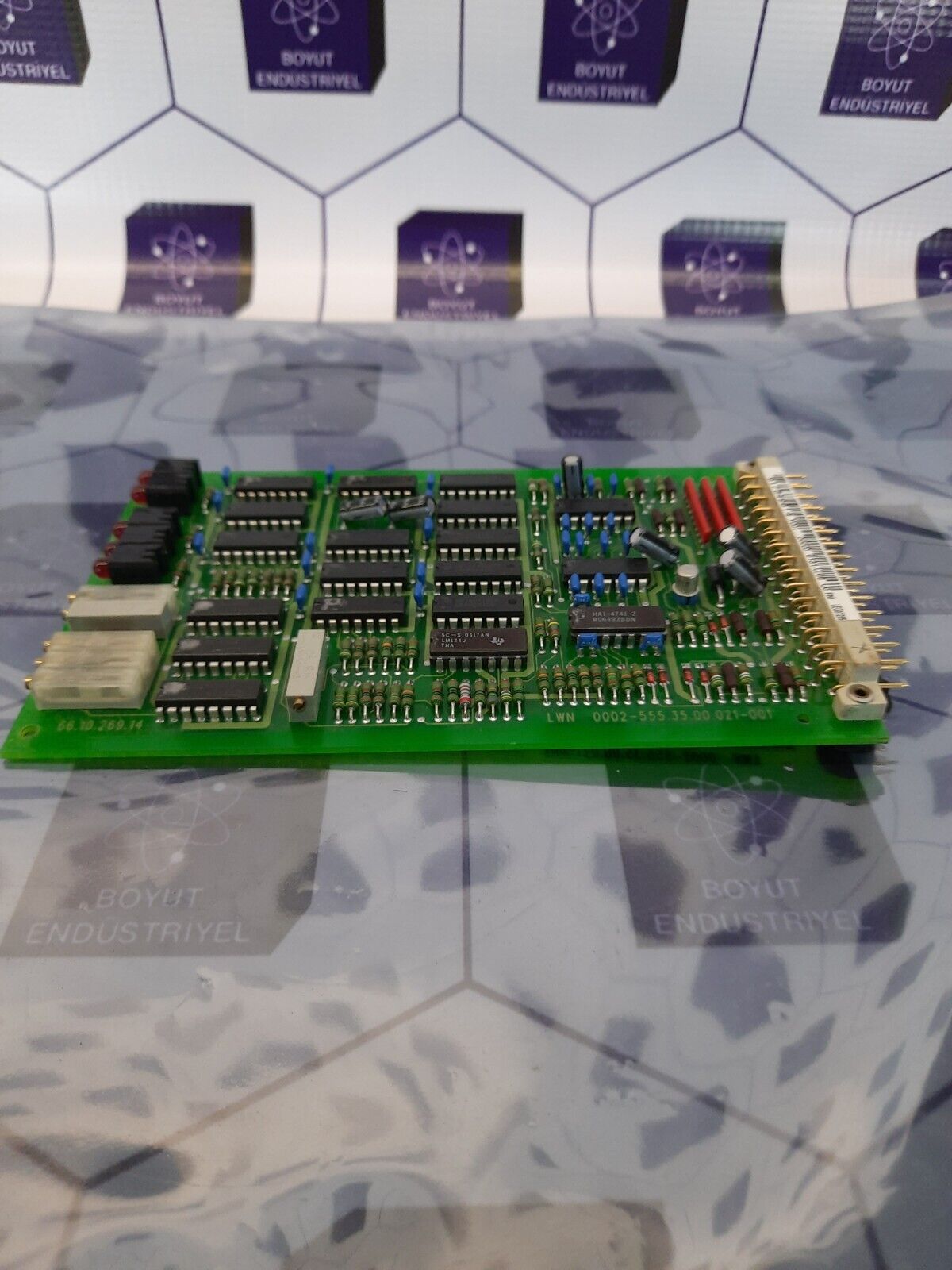 LIEBHERR LEG 917849614-7D0GIV 0002-555.35.00.021-001 PCB BOARD
