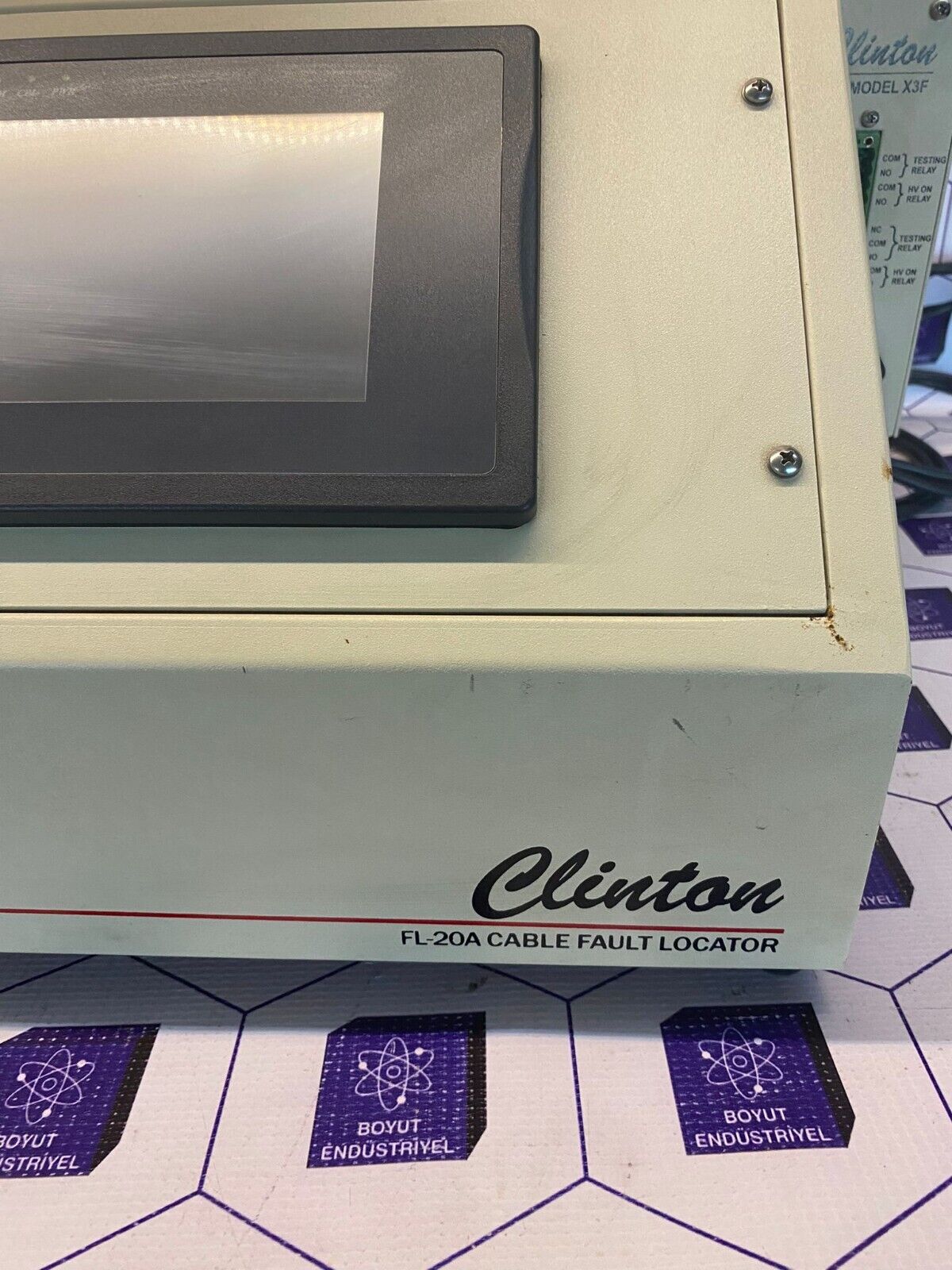 CLINTON FL-20A CABLE FAULT LOCATOR / MODEL X3F