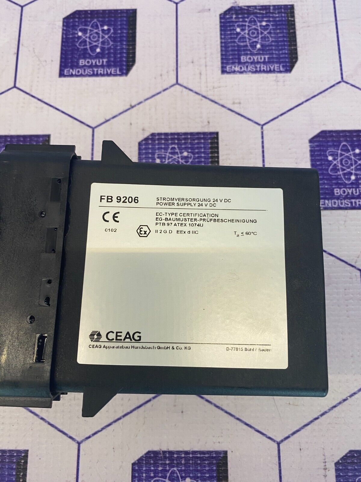 CEAG FB 9206 POWER SUPPLY 24VDC