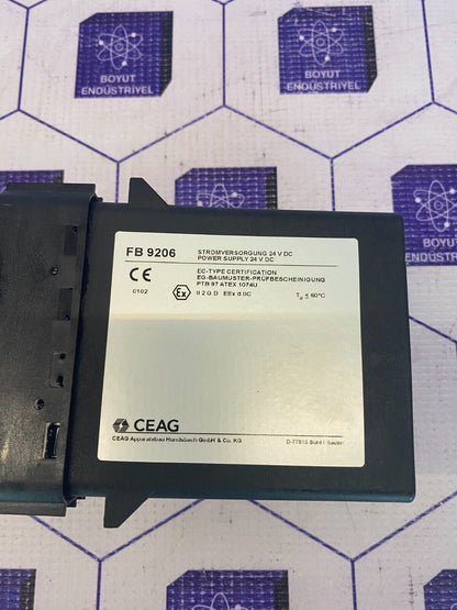 CEAG FB 9206 POWER SUPPLY 24VDC