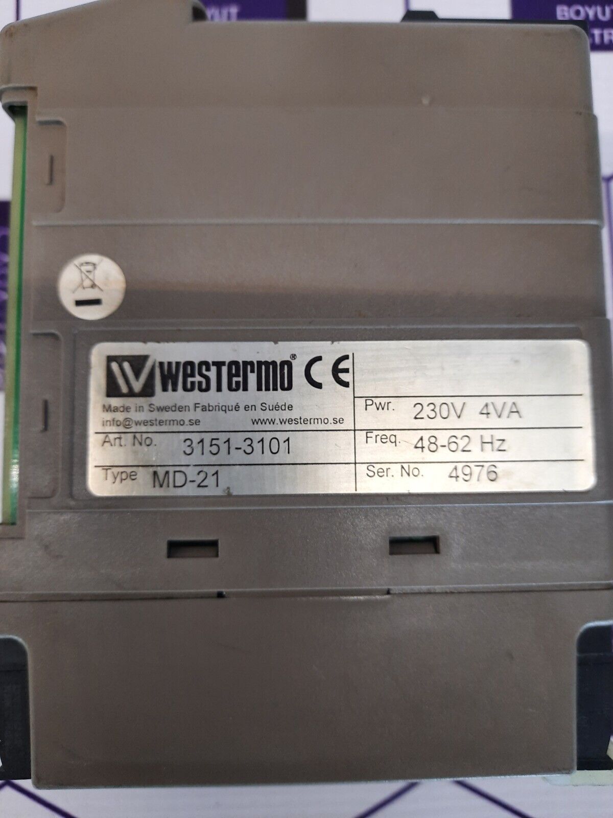 WESTERMO 3151-3101 MD-21 CURRENT LOOP CONVERTER