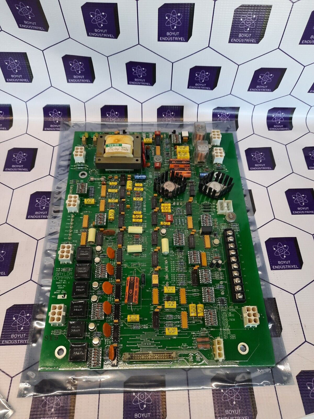 Baylor Company 55853 REV.E (55854) Circuit Pc Board