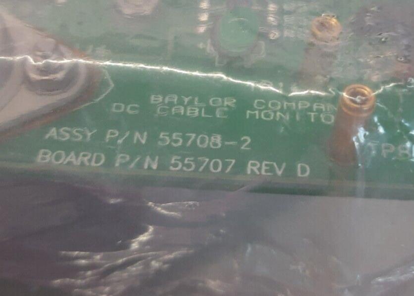 Baylor Company 55707 REV.D (55708-2) DC CABLE MONITOR