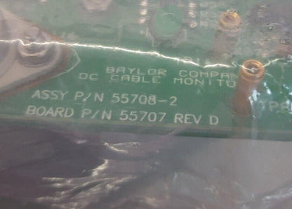 Baylor Company 55707 REV.D (55708-2) DC CABLE MONITOR