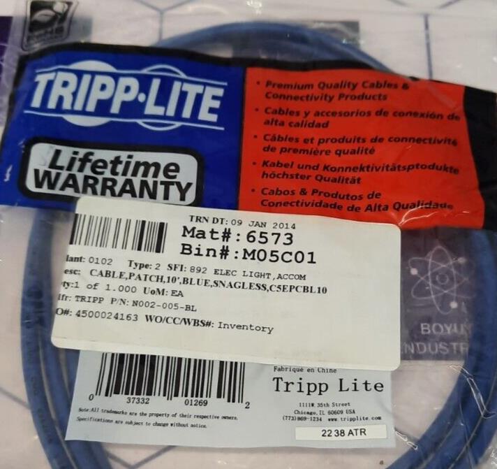 TRIPP LITE N002-005-BL CABLE
