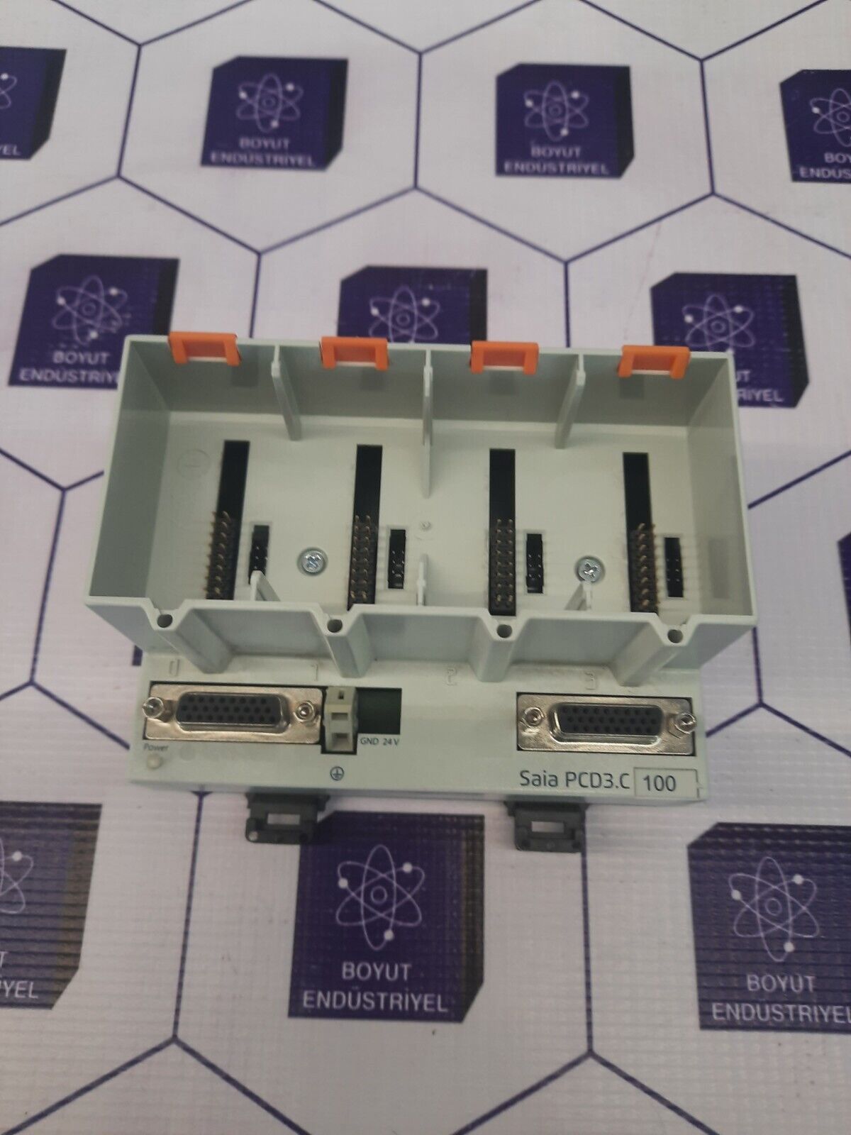 Saia Burgess PCD3.C100Z05 PLC Module Socket Holder Rack
