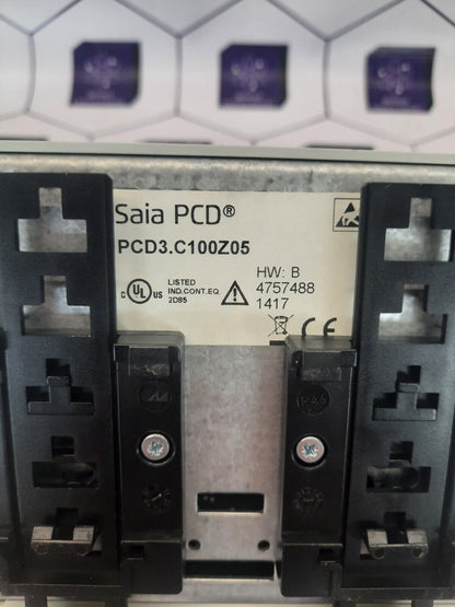 Saia Burgess PCD3.C100Z05 PLC Module Socket Holder Rack